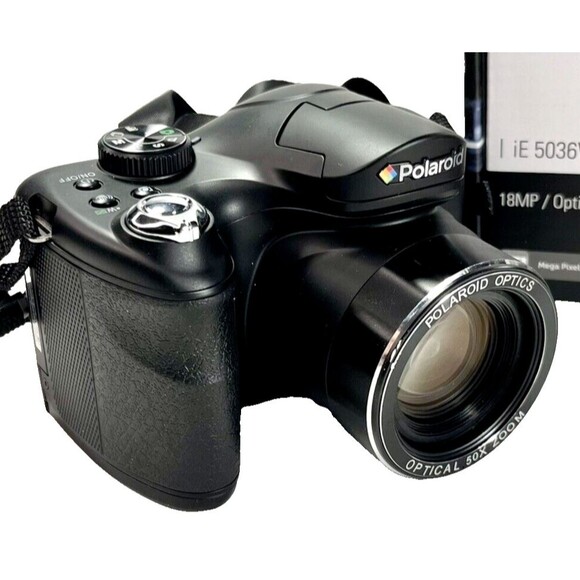 Polaroid iE 5036W 18MP Digital Wi-Fi Camera With Vivitar Storage Bag Accessories - Picture 5 of 16